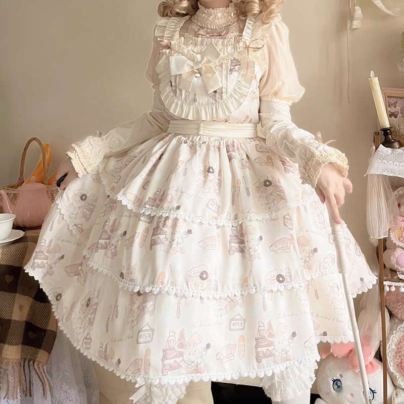 “Cream Whispers” lolita dress