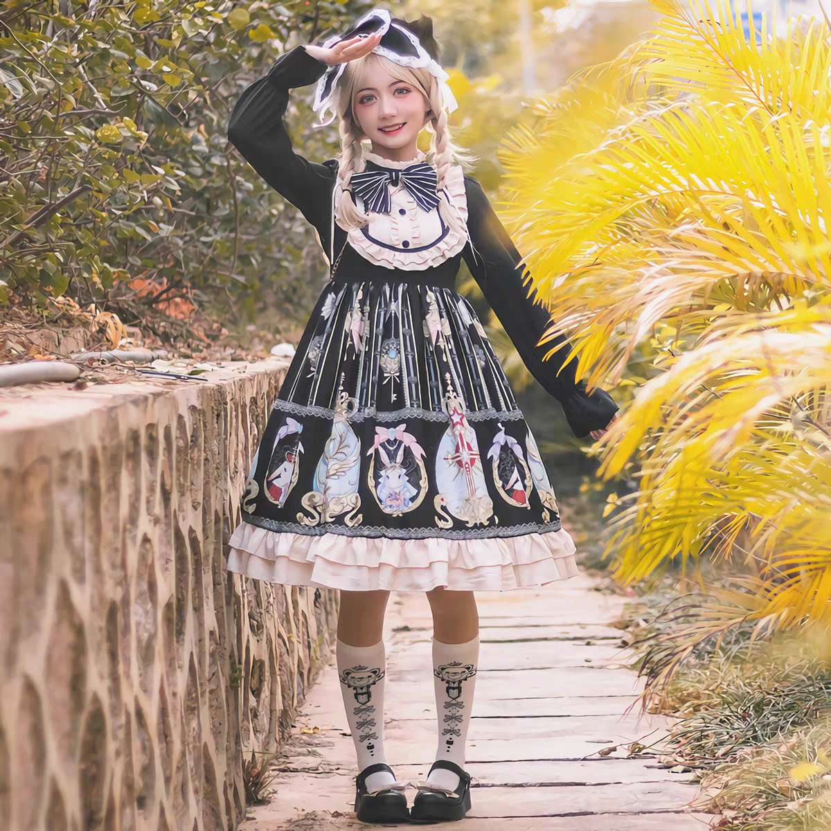 🎭✨ “Baroque Storybook” – Printed JSK Collection ✨🎭
