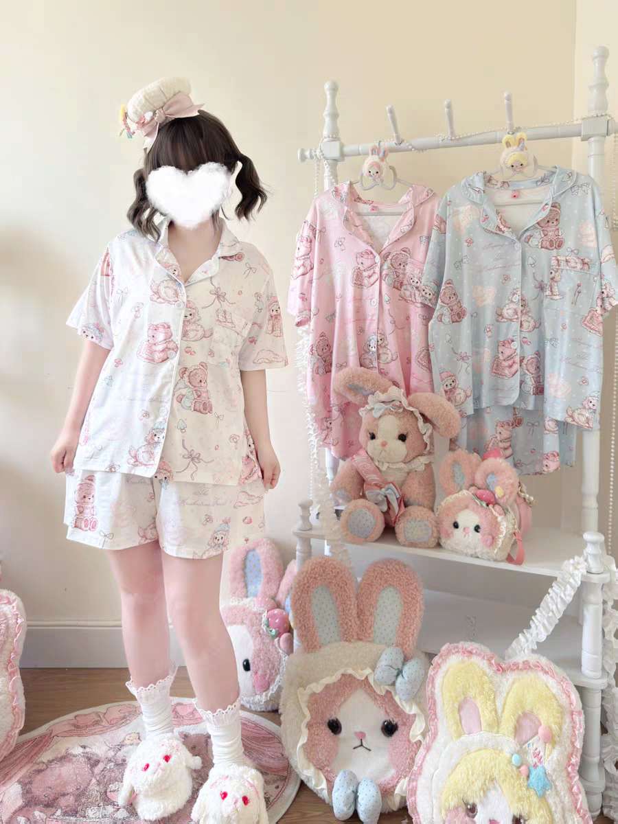 ππ§Έ "Snuggle Parade" β Kawaii Pajama Set π§Έπ