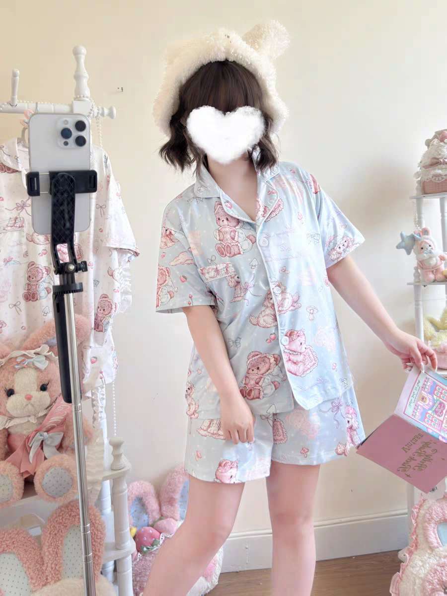 ππ§Έ "Snuggle Parade" β Kawaii Pajama Set π§Έπ